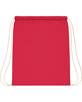 Bedruckbarer Turnbeutel aus Baumwolle W110 Bright Red