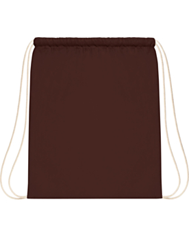 Bedruckbarer Turnbeutel aus Baumwolle W110 Chocolate