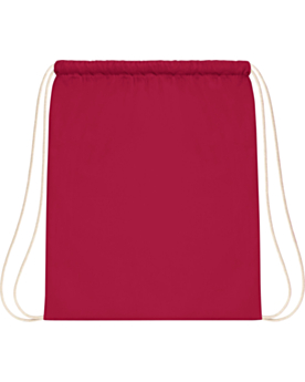 Bedruckbarer Turnbeutel aus Baumwolle W110 Classic Red