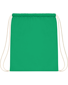 Bedruckbarer Turnbeutel aus Baumwolle W110 Kelly Green