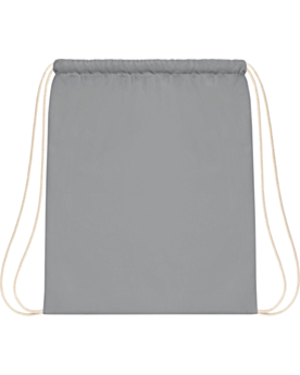 Bedruckbarer Turnbeutel aus Baumwolle W110 Light Grey