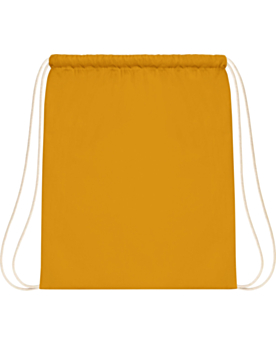 Bedruckbarer Turnbeutel aus Baumwolle W110 Mustard