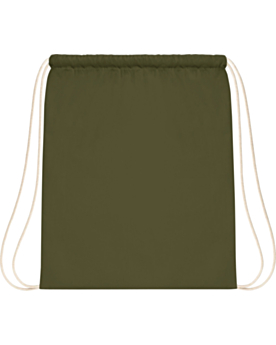 Bedruckbarer Turnbeutel aus Baumwolle W110 Olive Green