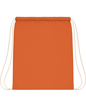 Bedruckbarer Turnbeutel aus Baumwolle W110 Orange