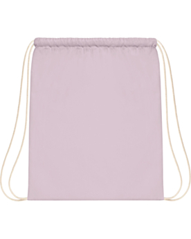 Bedruckbarer Turnbeutel aus Baumwolle W110 Pastel Pink/White
