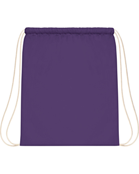 Bedruckbarer Turnbeutel aus Baumwolle W110 Purple