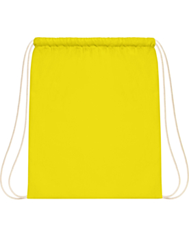 Bedruckbarer Turnbeutel aus Baumwolle W110 Yellow