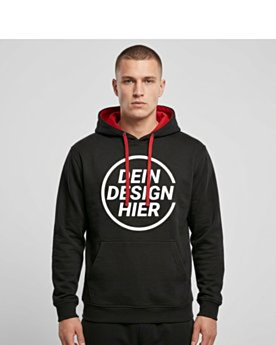 Unisex Varsity Kontrast Hoodie JH003