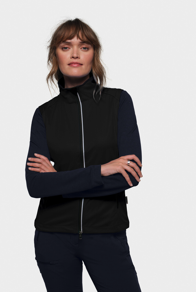 HAKRO leichte Damen Light-Softshellweste