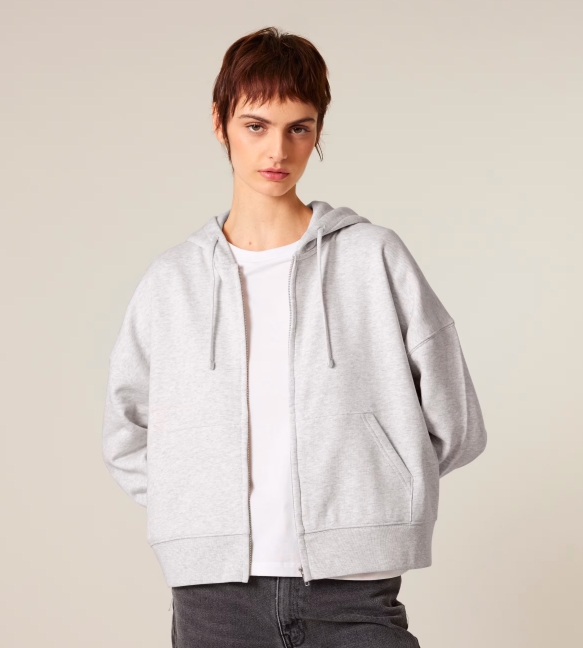 Bio Sweat Zip-Hoodie – Stella Ida individuell bedruckbar STSW214