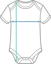 Babybody langarm Strampler selbst bedrucken