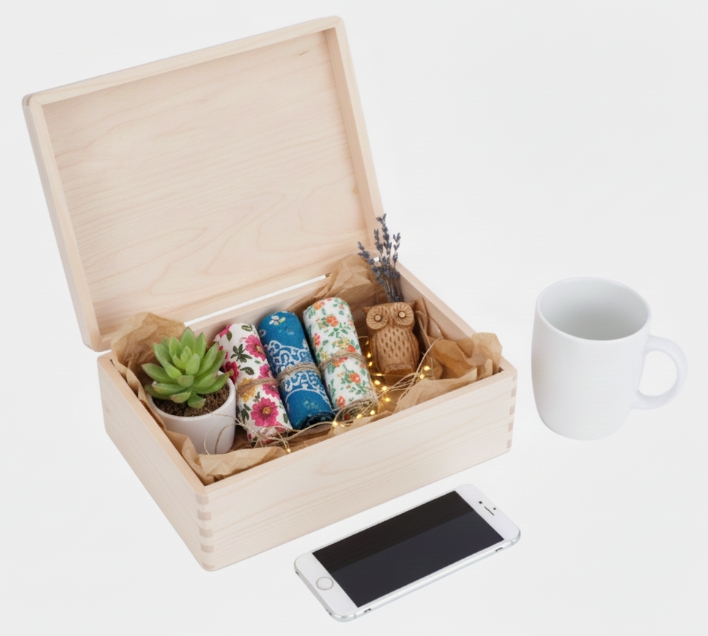 Holzkiste Erinnerungsbox - Geschenkidee