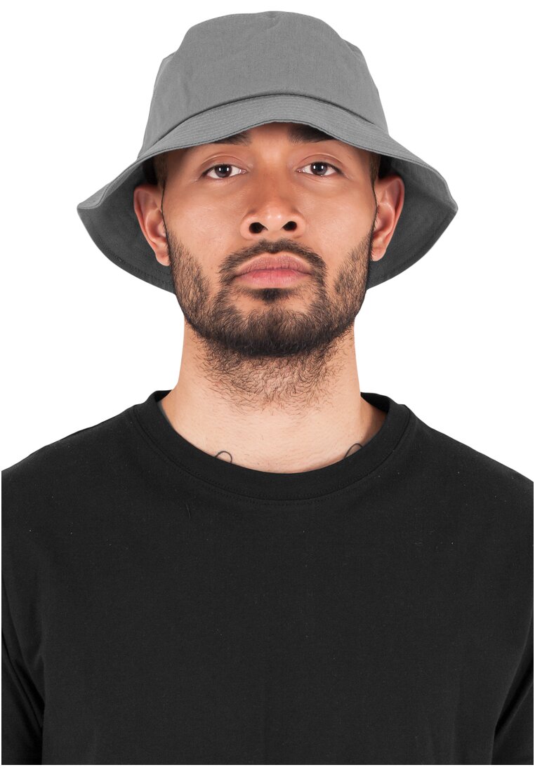 Flexfit Cotton Twill Bucket Hat Fischerhut FX5003 grey