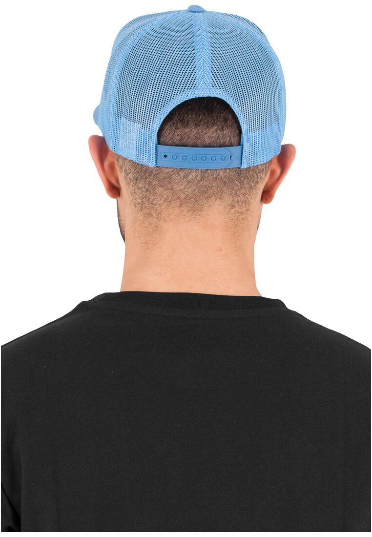 Flexfit Classic Trucker Cap mit Mesh FX6006 model m back