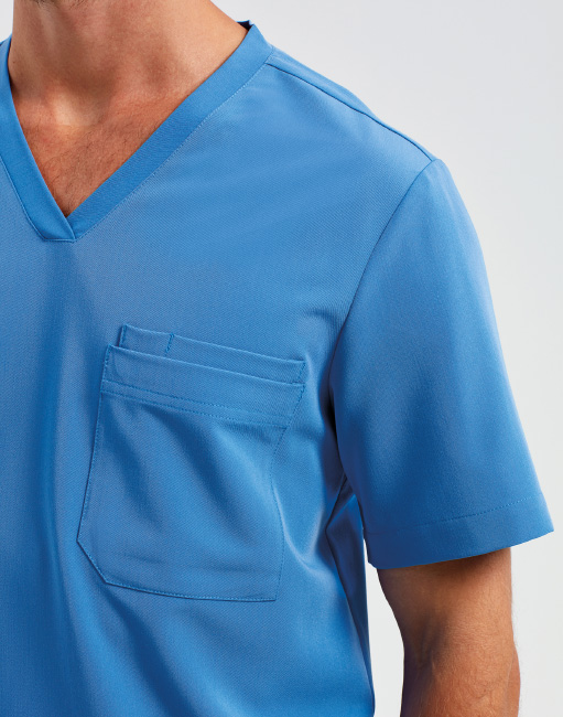 Stretch Tunika für Männer mit Logo gestalten NN200 Blue3 