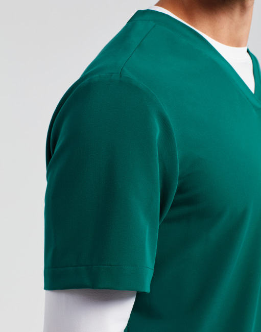 Stretch Tunika für Männer mit Logo gestalten NN200 Green 2