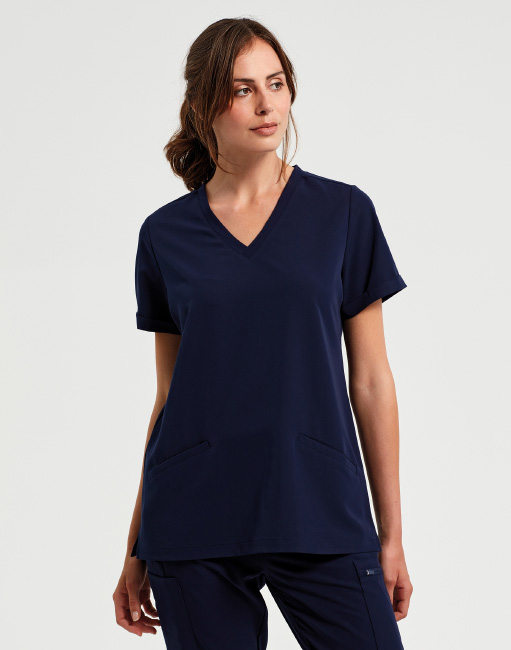Atmungsaktive Stretch-Tunika für Frauen NN310 Black