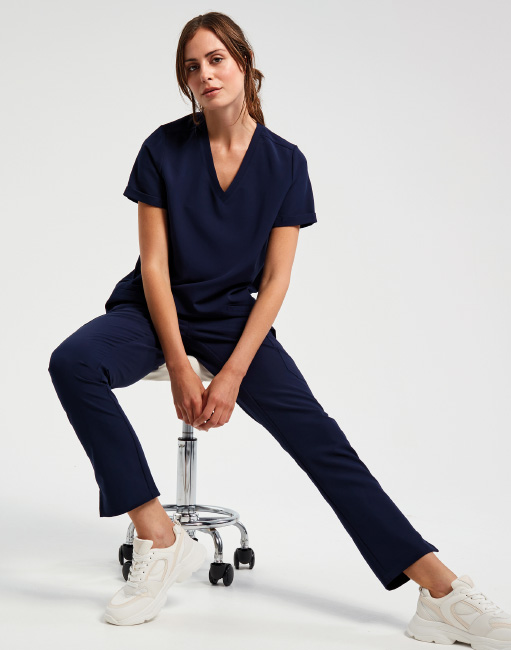 Atmungsaktive Stretch-Tunika für Frauen NN310 Navy 4