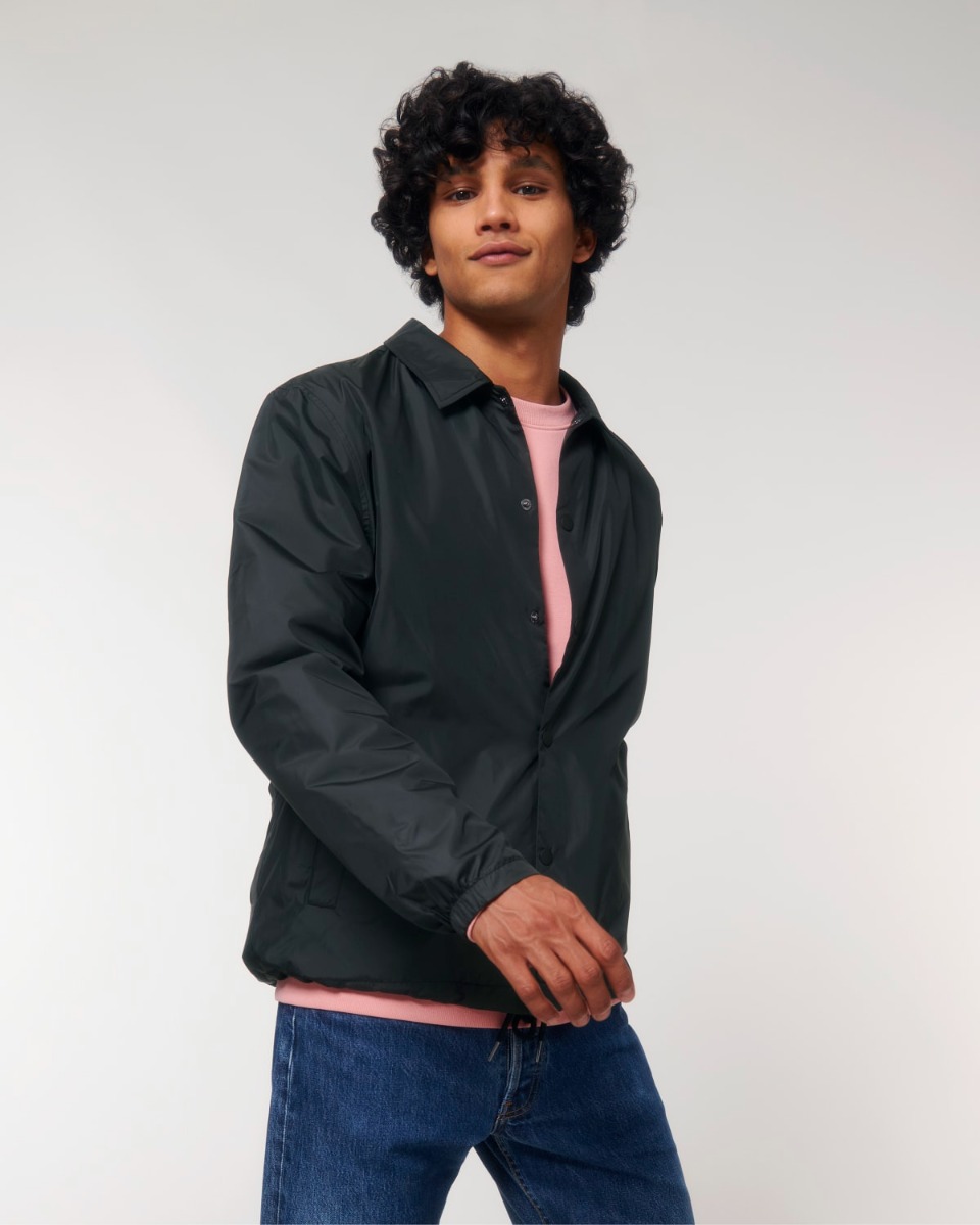 Leichte Unisex Coachjacke bedrucken Coacher STJU833