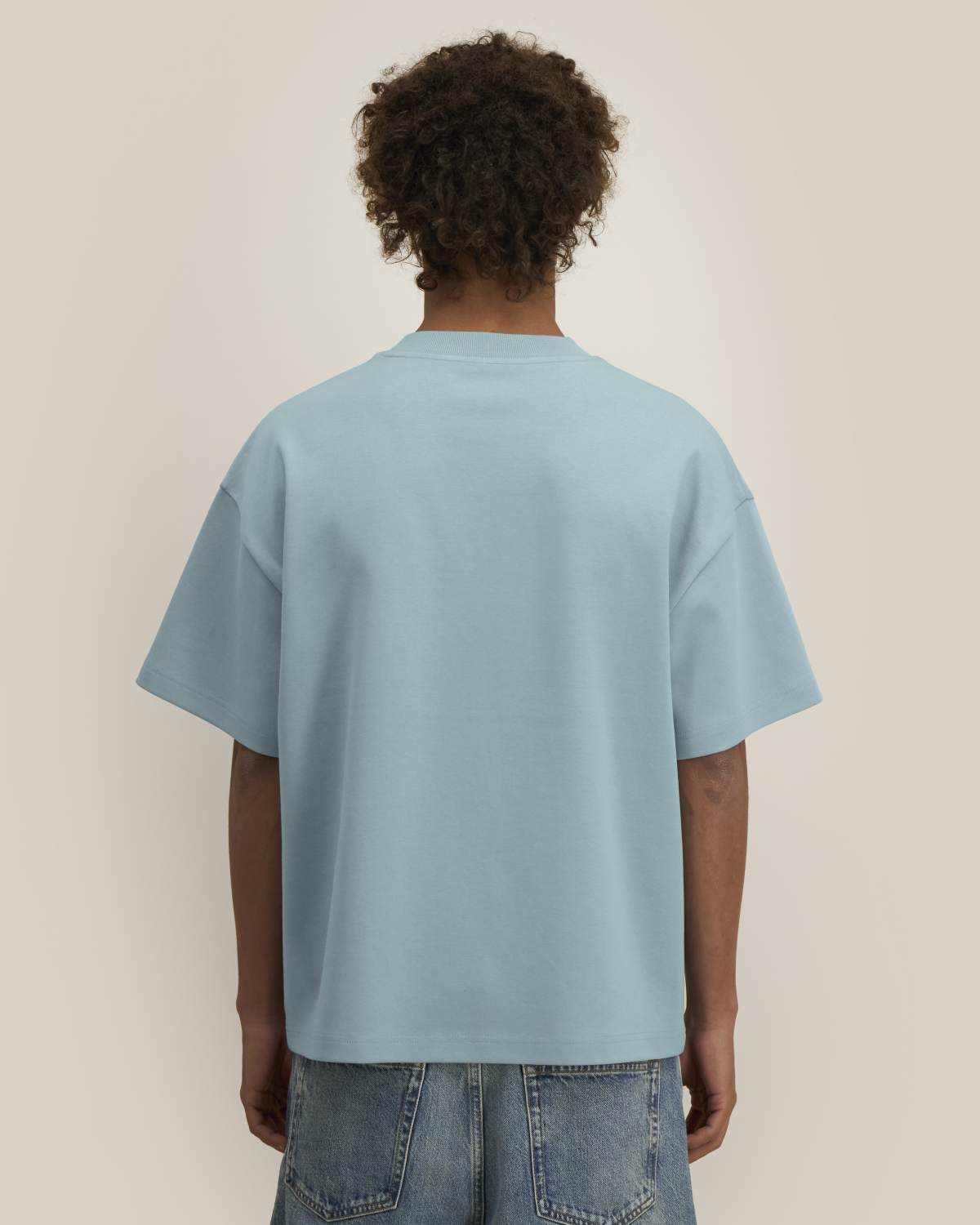 Hazener STTU277 Das Relaxed Unisex-Interlock-T-Shirt