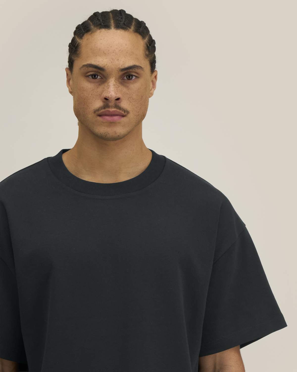 Hazener STTU277 Das Relaxed Unisex-Interlock-T-Shirt