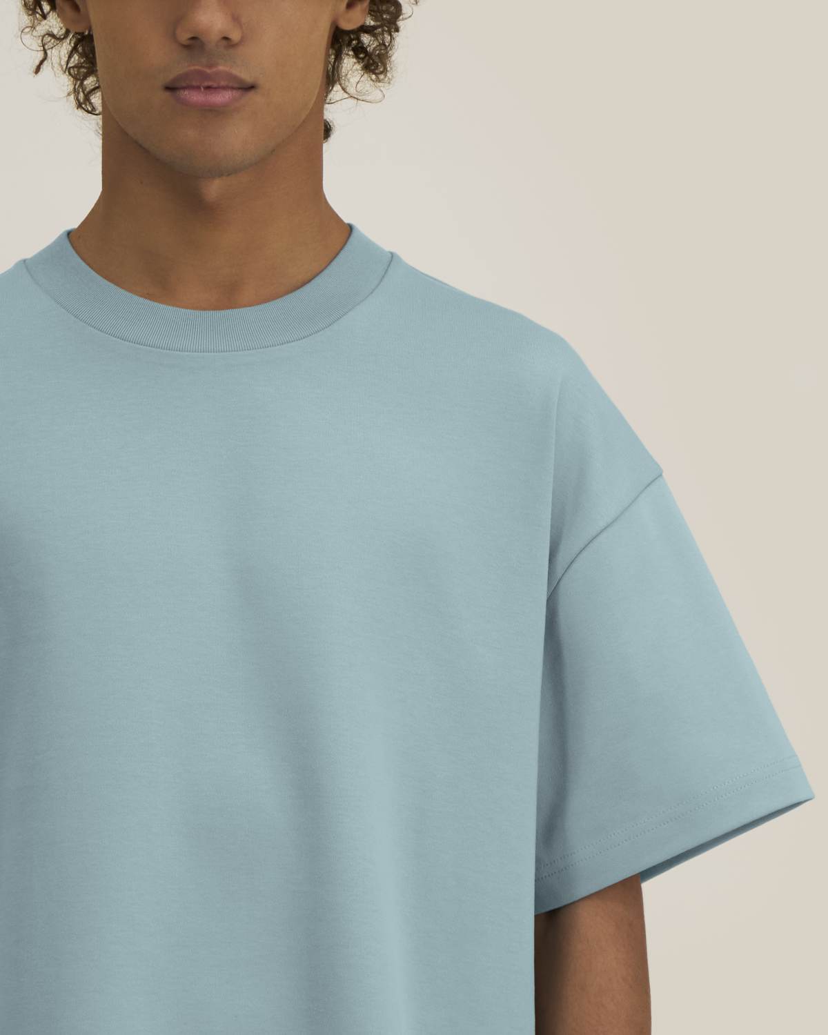 Hazener STTU277 Das Relaxed Unisex-Interlock-T-Shirt