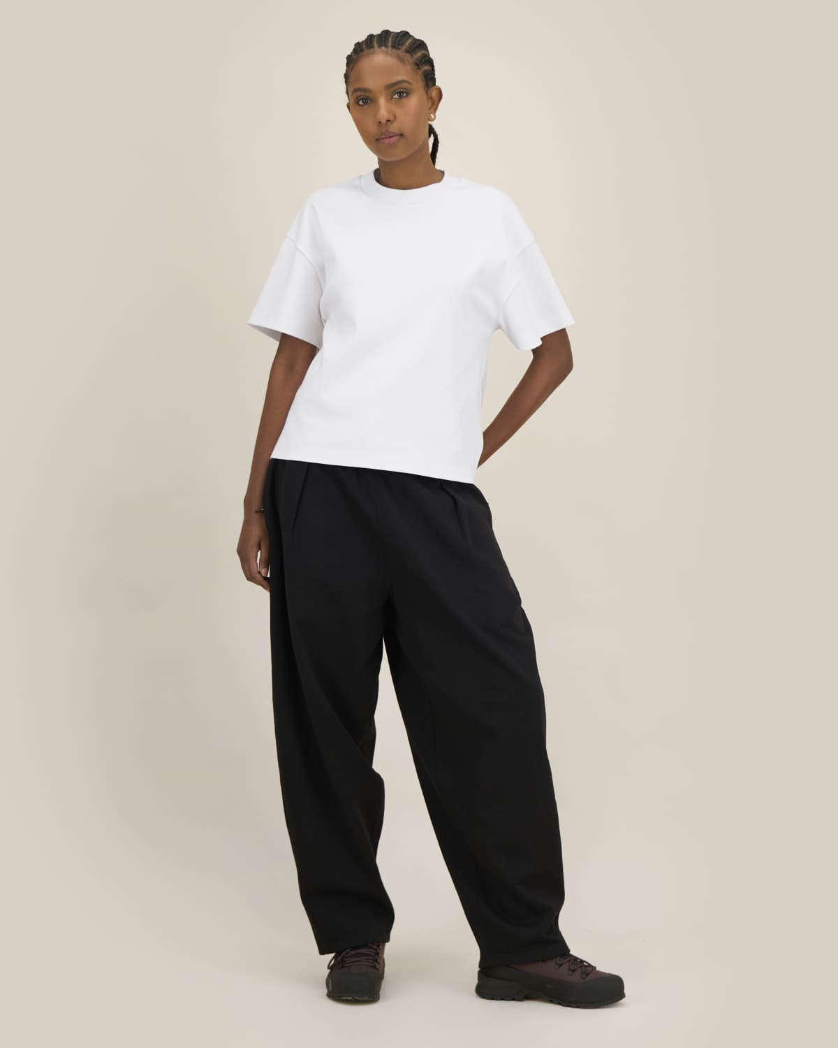 Hazener STTU277 Das Relaxed Unisex-Interlock-T-Shirt