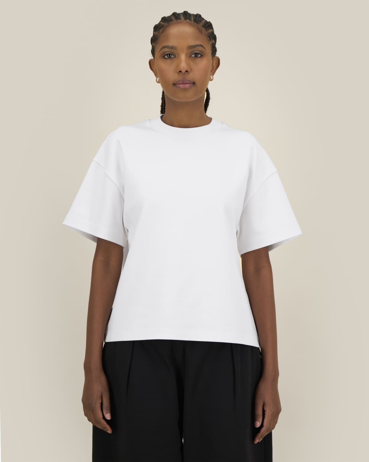Hazener STTU277 Das Relaxed Unisex-Interlock-T-Shirt