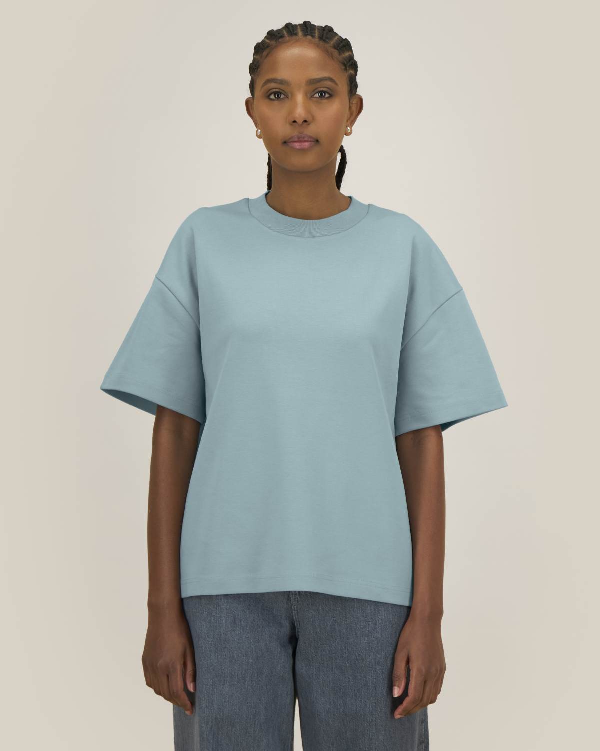 Hazener STTU277 Das Relaxed Unisex-Interlock-T-Shirt