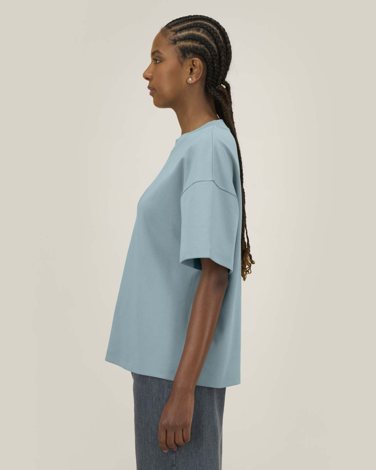 Hazener STTU277 Das Relaxed Unisex-Interlock-T-Shirt