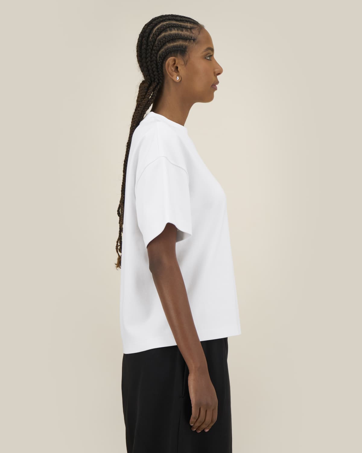 Hazener STTU277 Das Relaxed Unisex-Interlock-T-Shirt