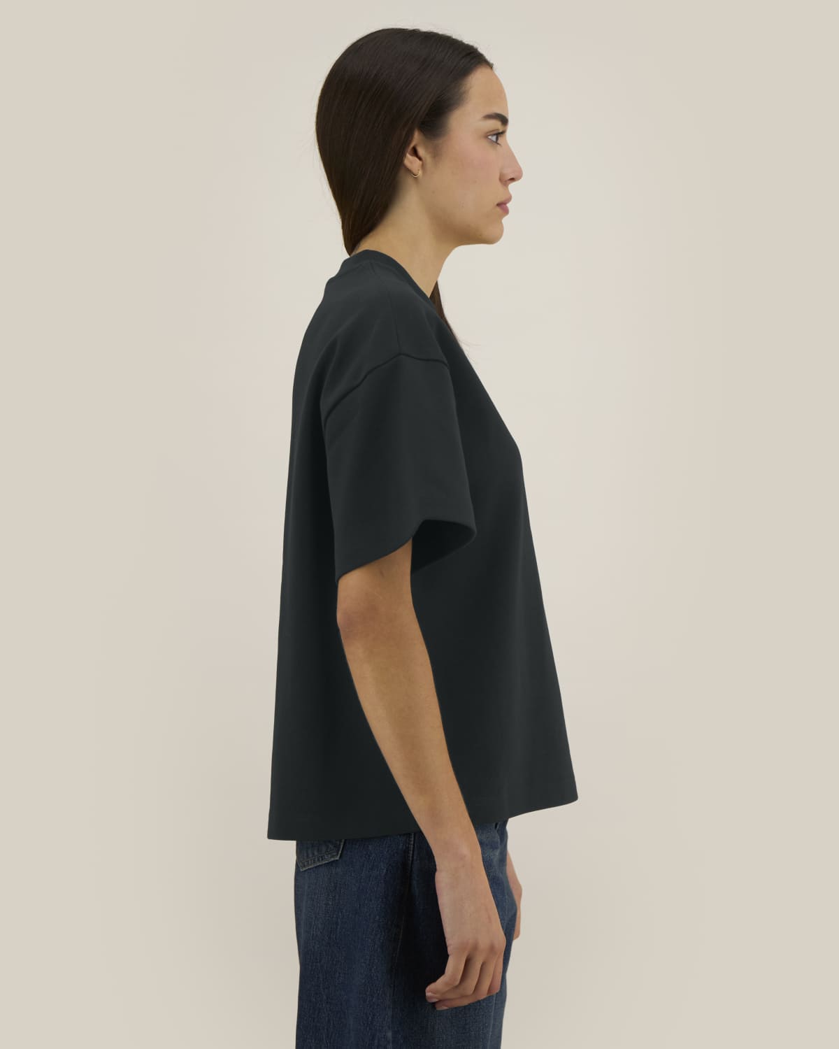 Hazener STTU277 Das Relaxed Unisex-Interlock-T-Shirt