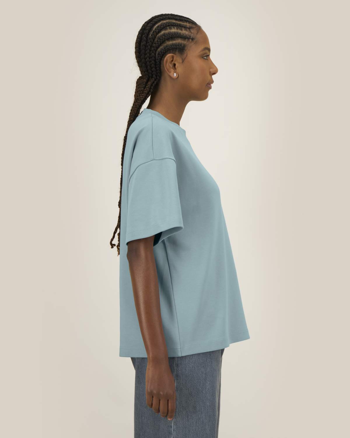 Hazener STTU277 Das Relaxed Unisex-Interlock-T-Shirt